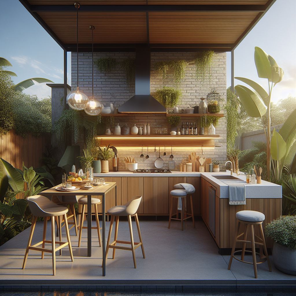 kitchen set outdoor
